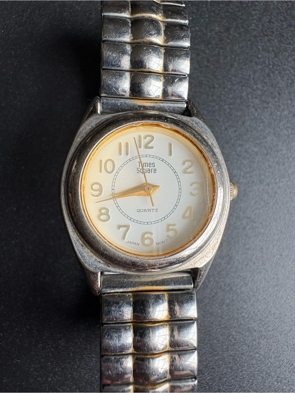 Silver-Tone Women's Quartz Watch - Silver